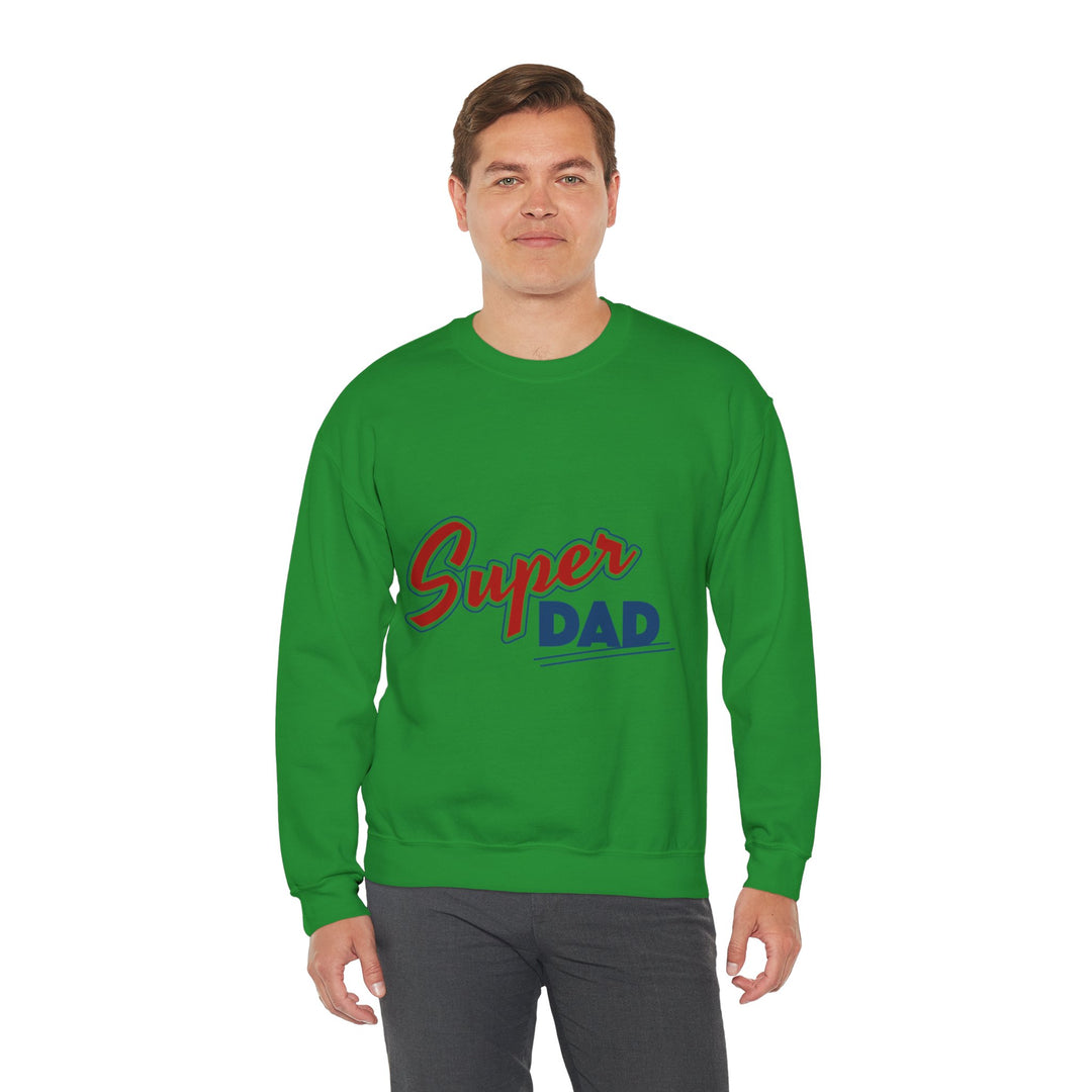 Dad’s Sweatshirt – Super Dad Perfect Father's Day Gift Design