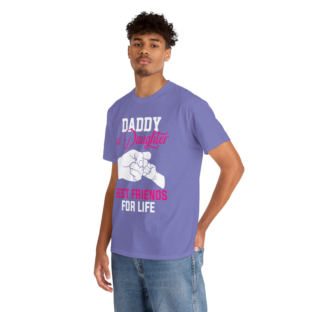 Dad's T-Shirt - Daddy & Daughter Best Friends For Life Design