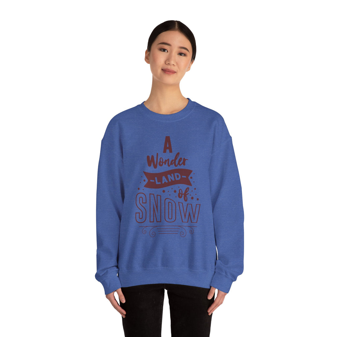 A Wonder Land of Snow Unisex Sweatshirt