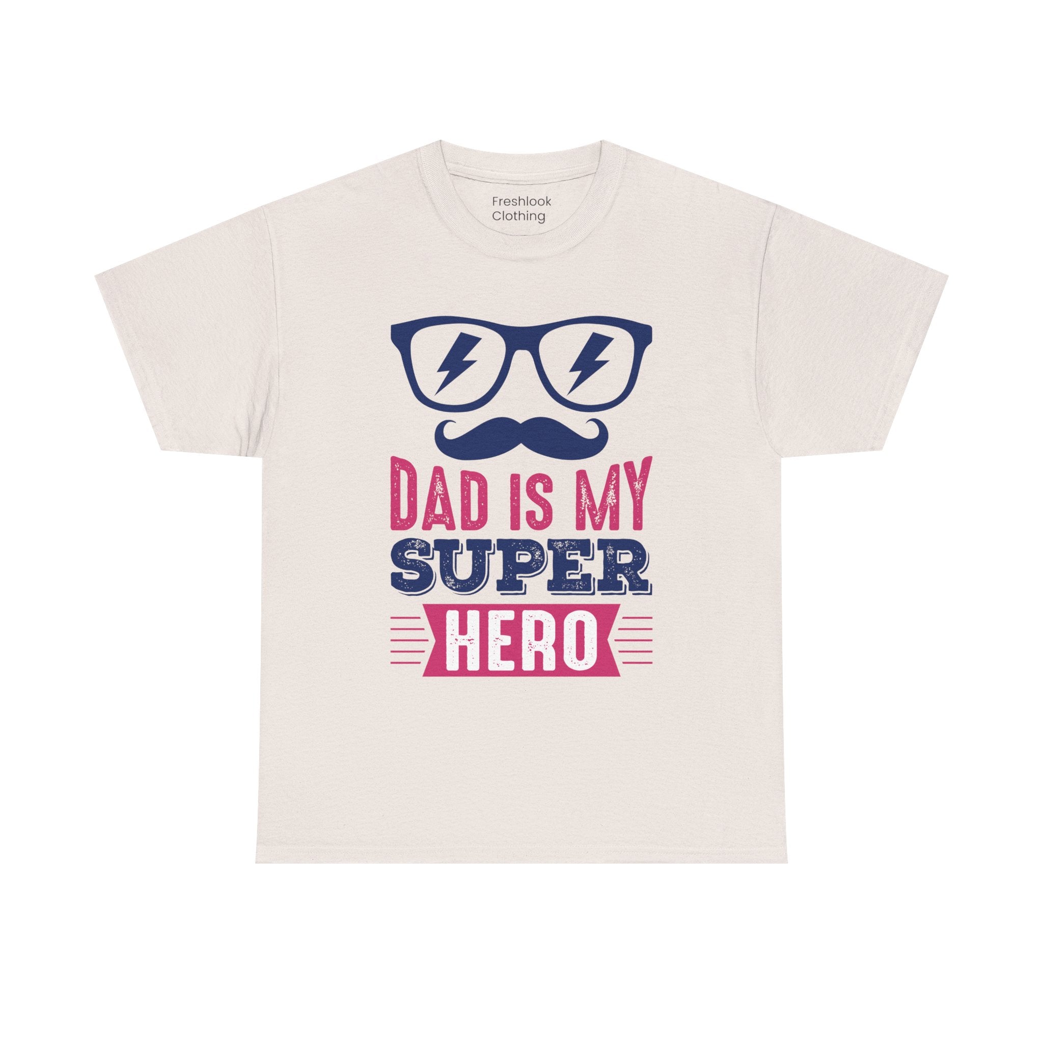 Dad's T-Shirt - Dad Is My Superhero Design