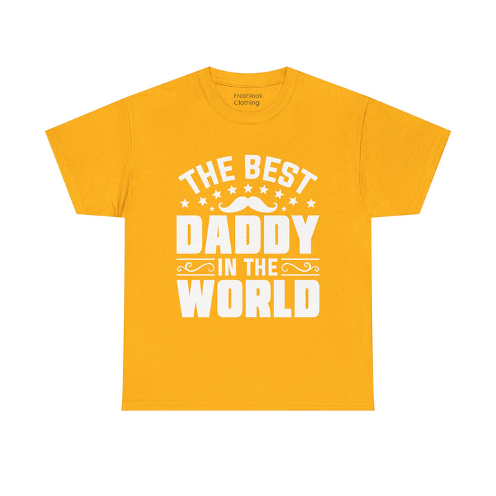 Dad's T-Shirt - The Best Daddy In The World Design