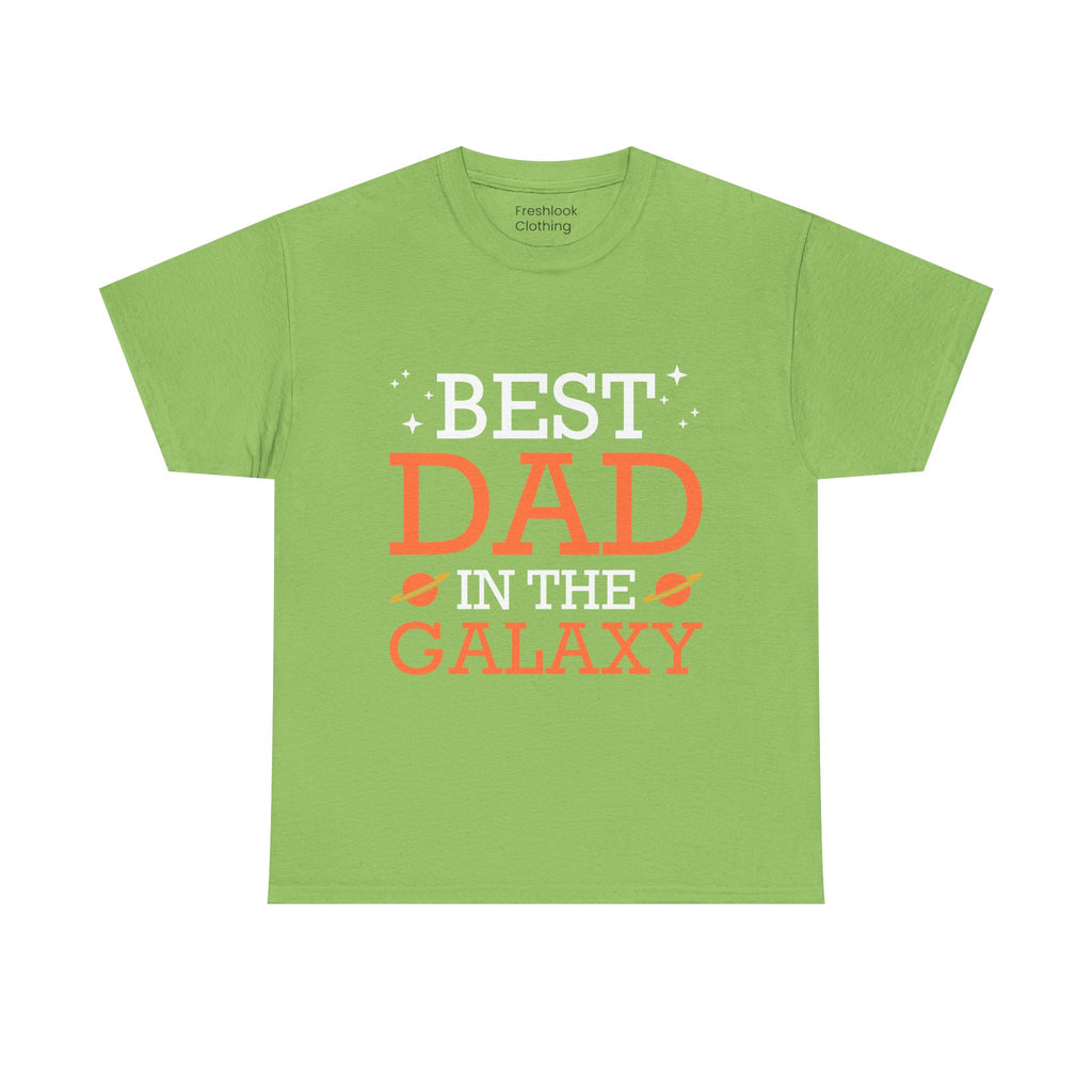Dad's T-Shirt - Best Dad in the Galaxy Design