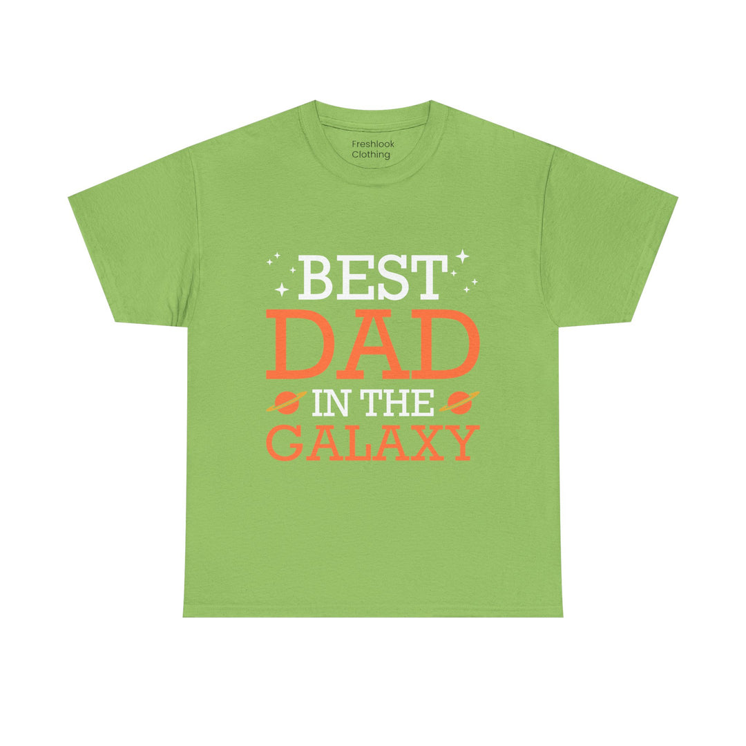 Dad's T-Shirt - Best Dad in the Galaxy Design