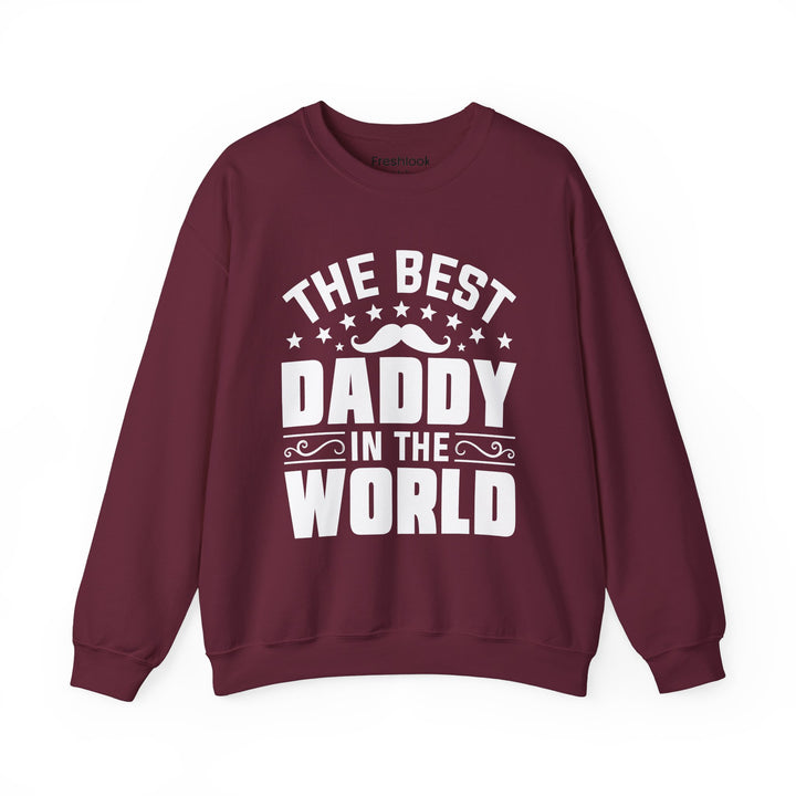 Dad’s Sweatshirt – The Best Daddy in the World Design