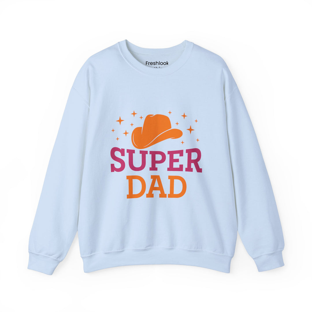 Dad’s Sweatshirt – Super Dad Design