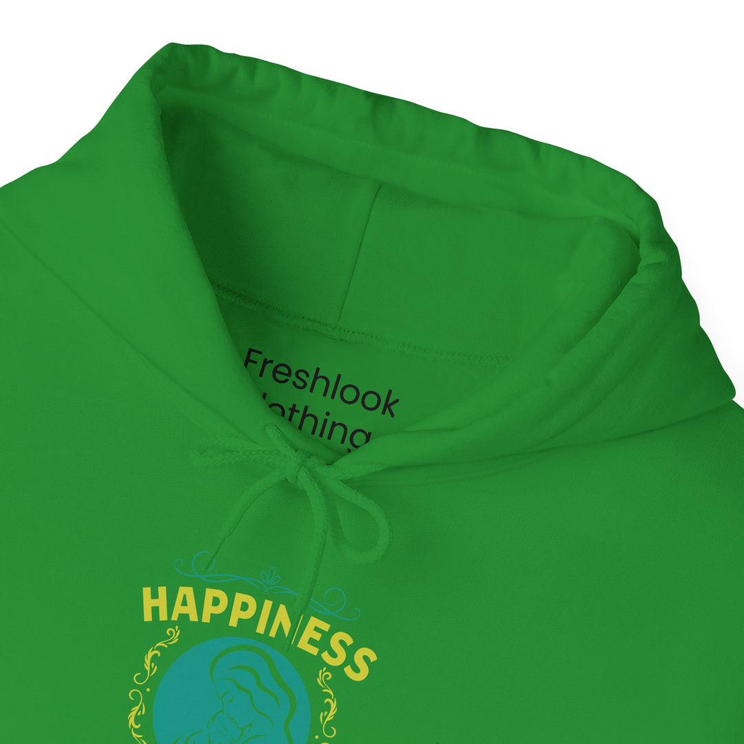 Mom's Hooded Sweatshirt – Happiness is Being a Mom Design