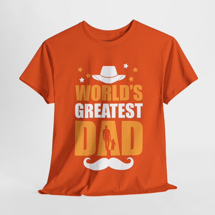 Dad's T-Shirt - World's Greatest Dad Design