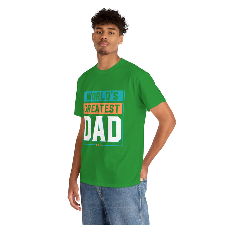 Dad's T-Shirt - World's Greatest Dad Design