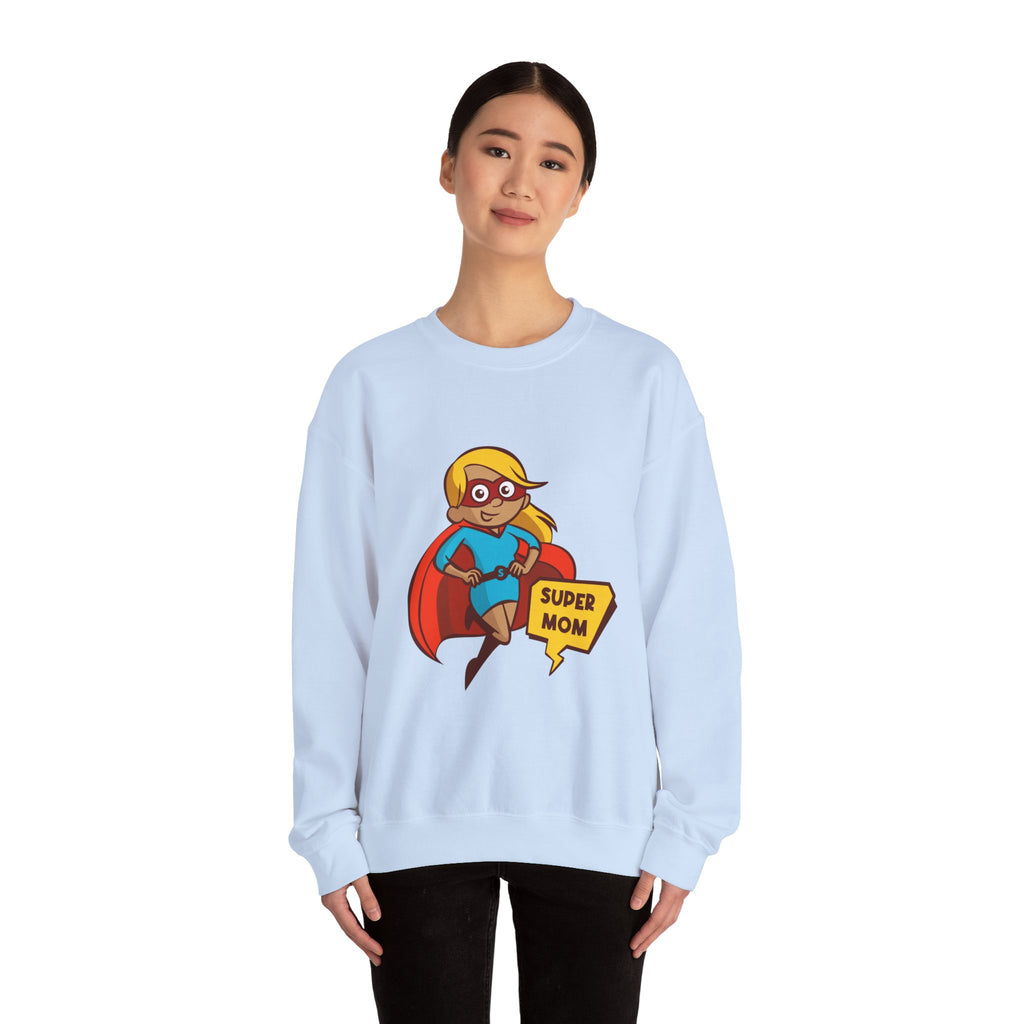 Mom Sweatshirt - Super Mom Design