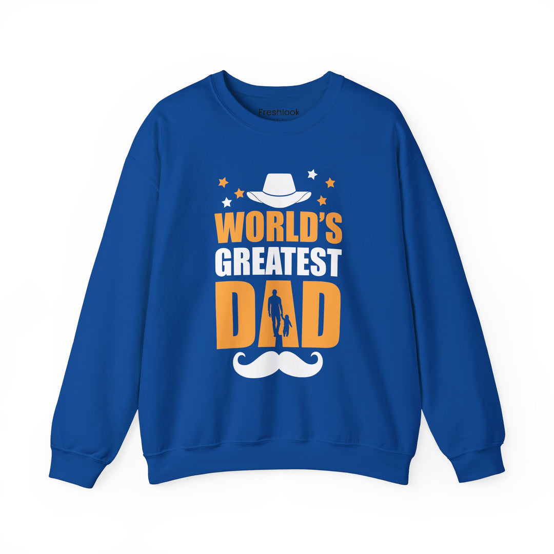 Dad’s Sweatshirt – World's Greatest Dad Design