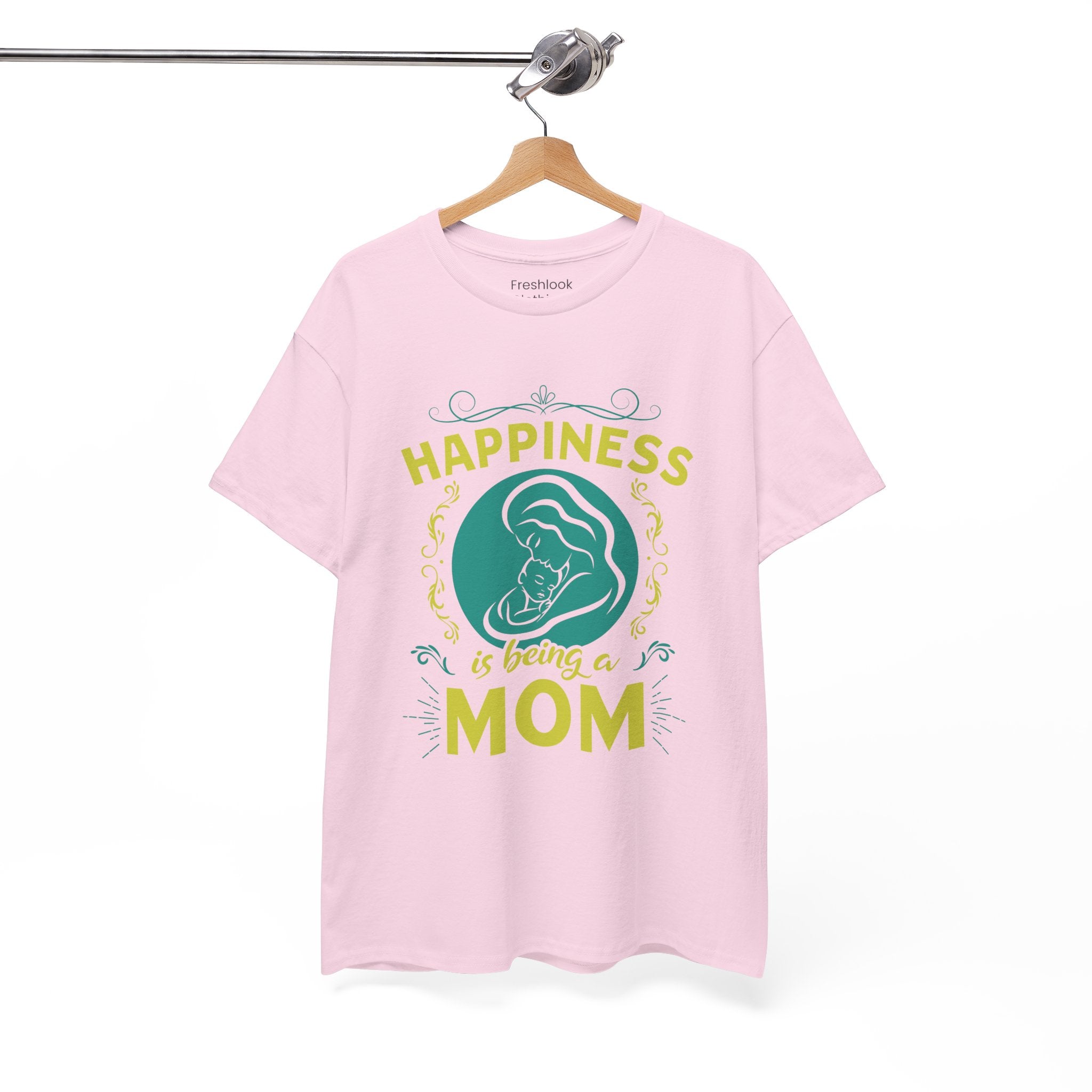 Mom T-Shirt - Happiness is Being a Mom Design