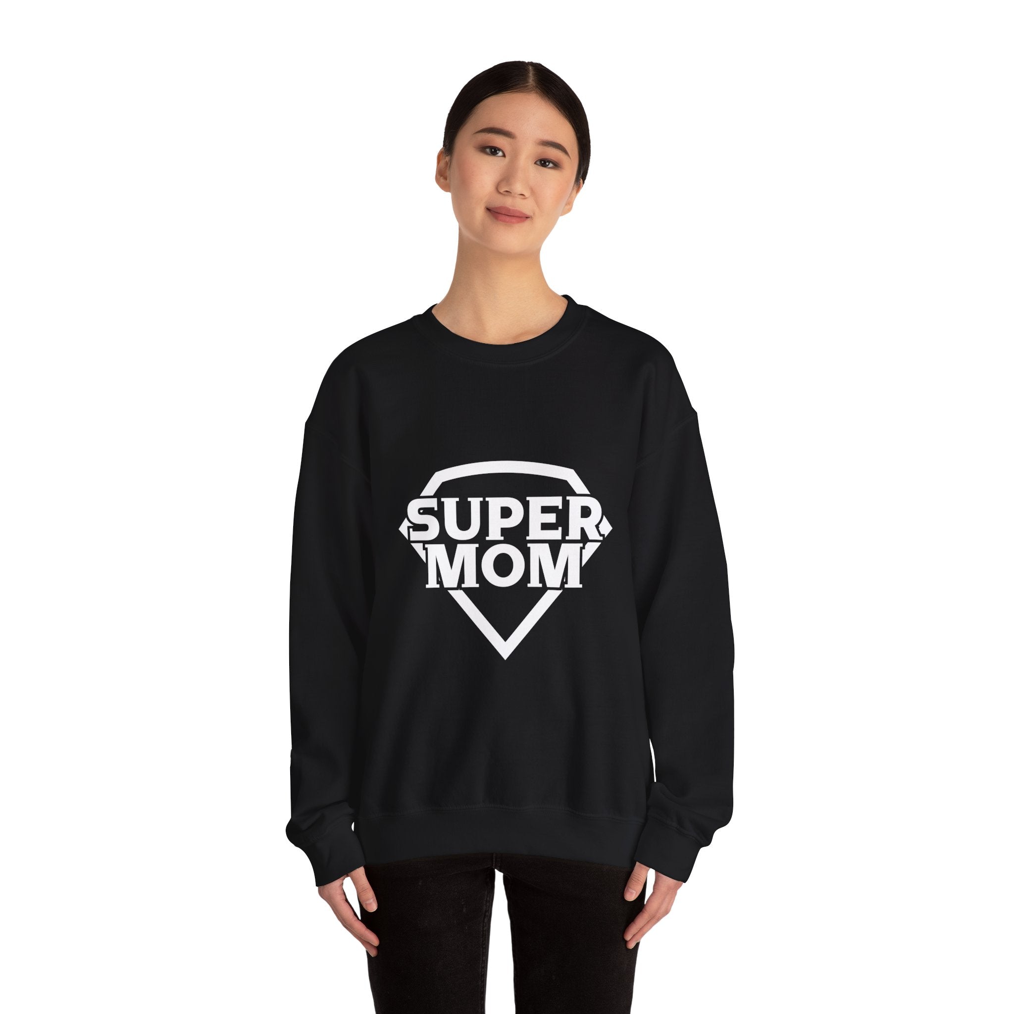 Mom Sweatshirt - Super Mom Design