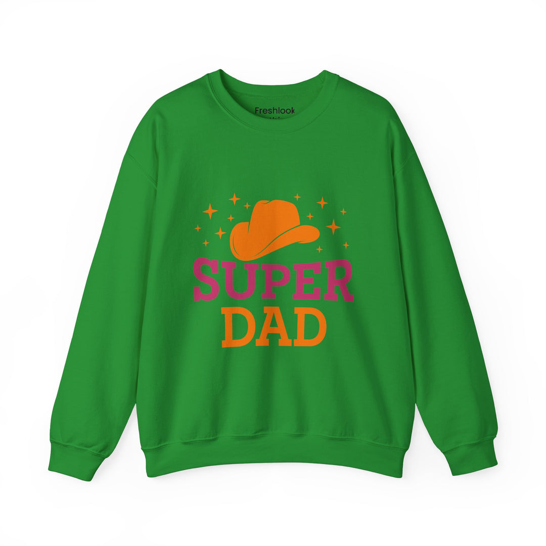 Dad’s Sweatshirt – Super Dad Design