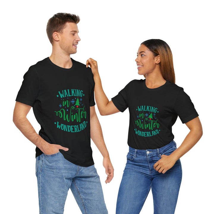 Walking in Winter Wonderland, Christmas T-shirt, Holiday tees, Family Christmas Shirts