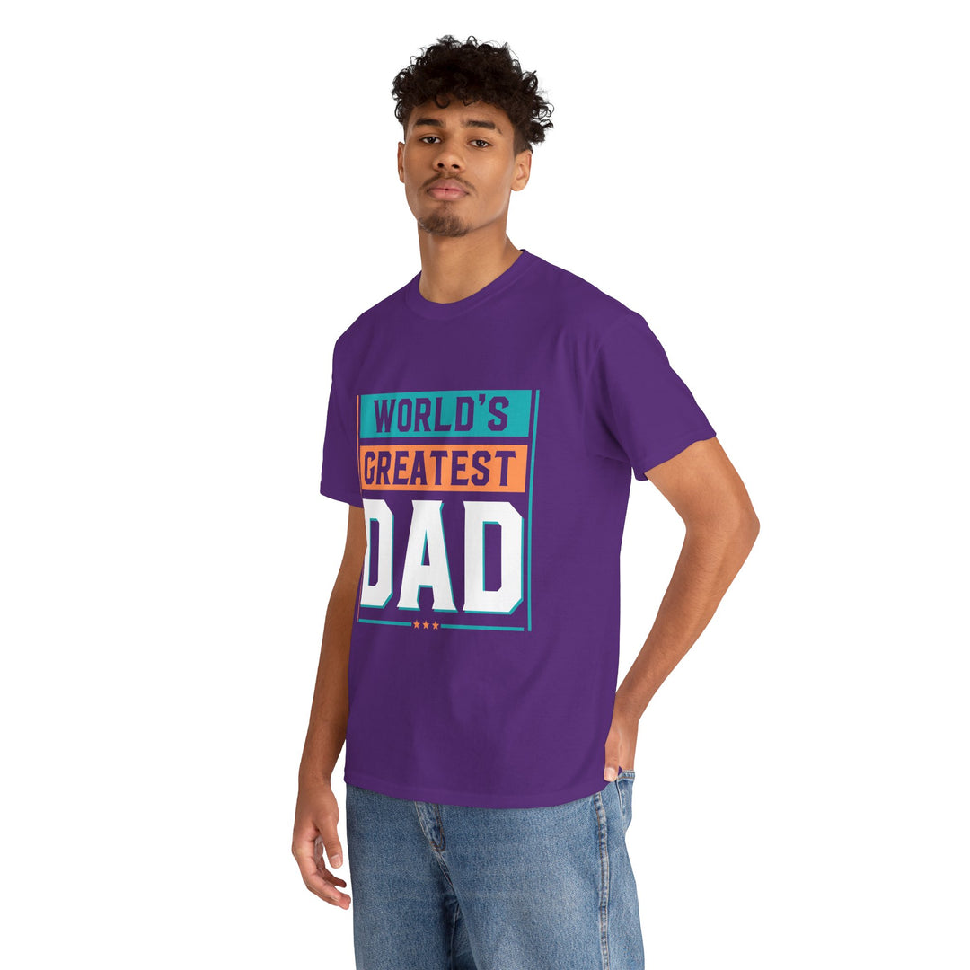 Dad's T-Shirt - World's Greatest Dad Design