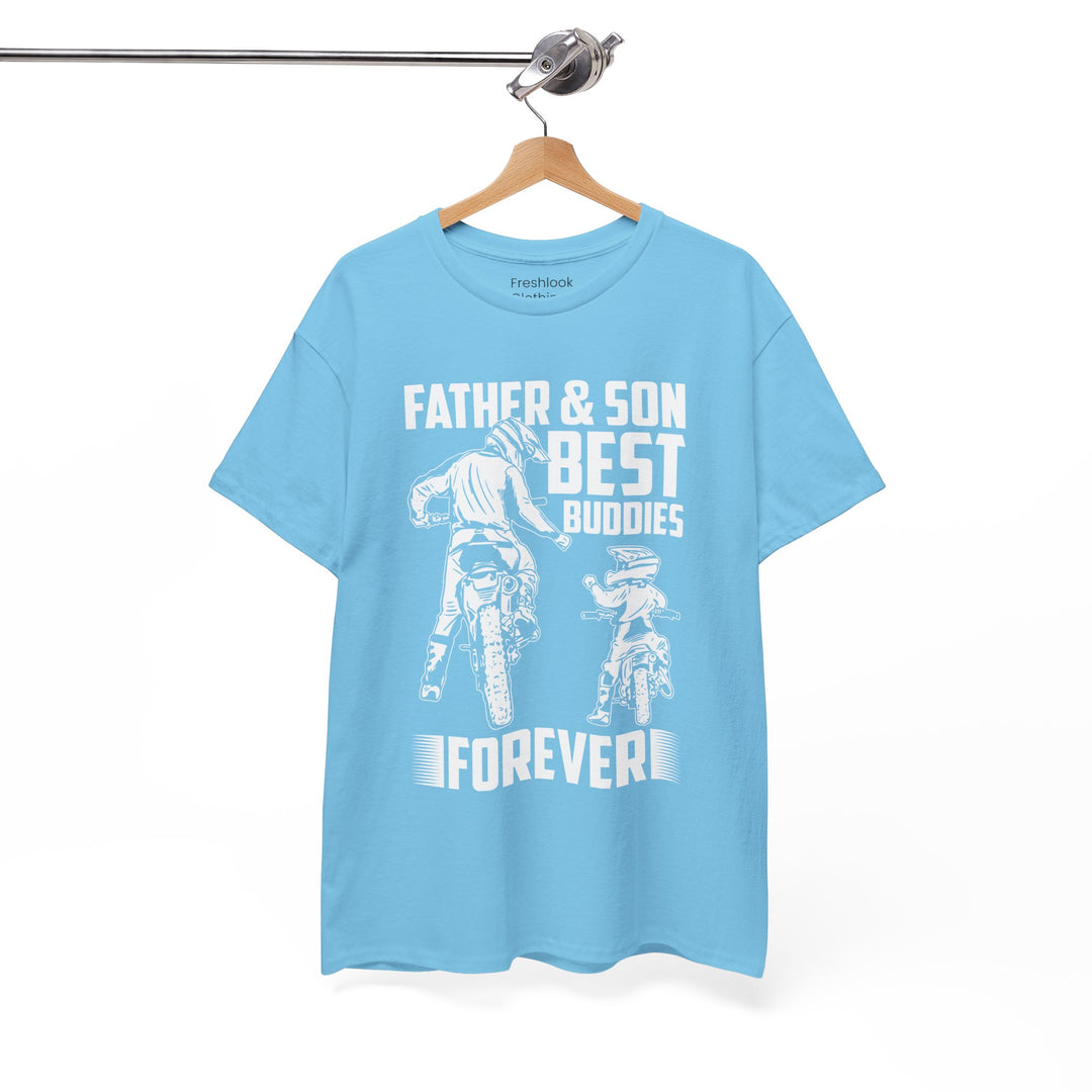 Dad's T-Shirt - Father & Son Best Buddies Forever Design