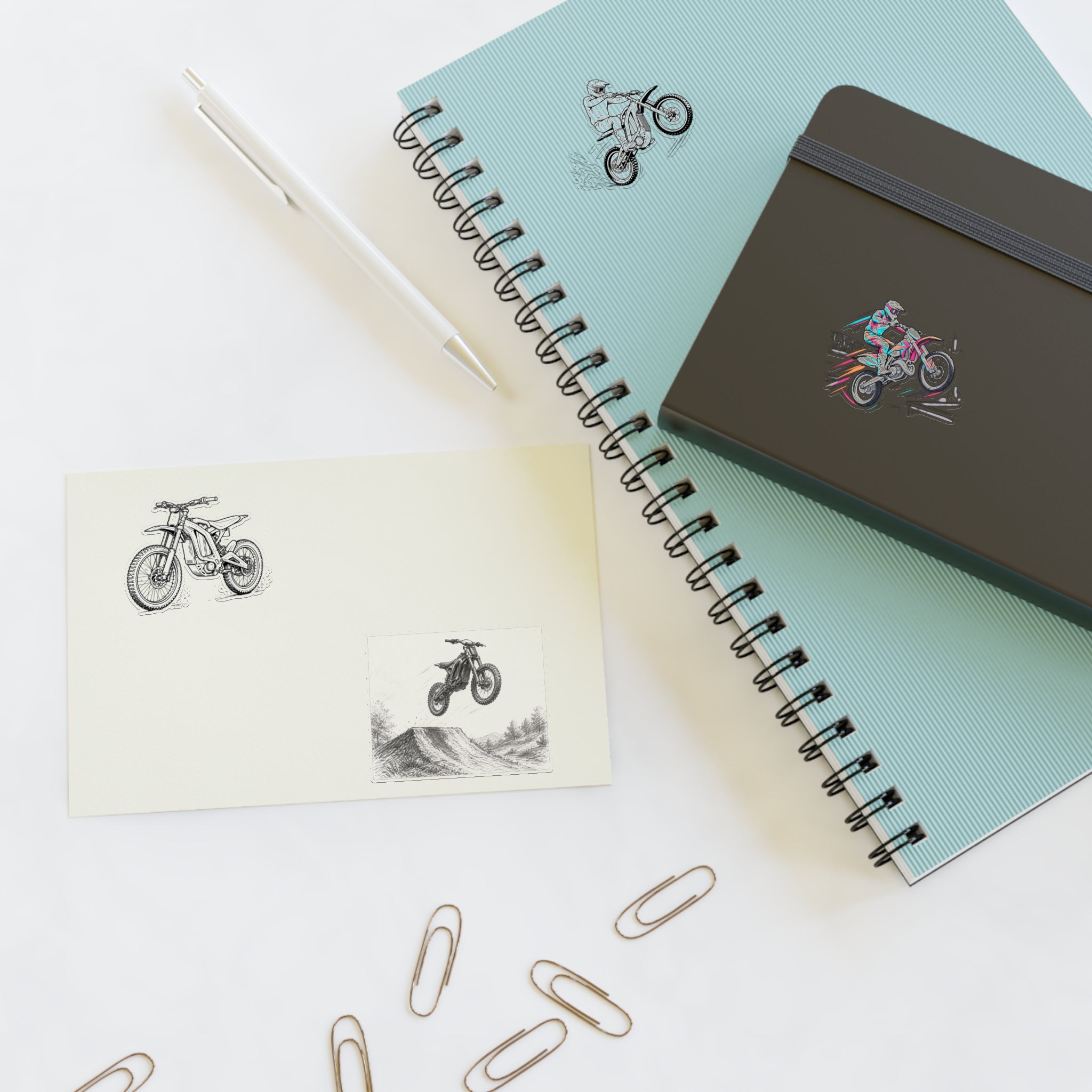 E-bike/dirtbike Sticker Sheets