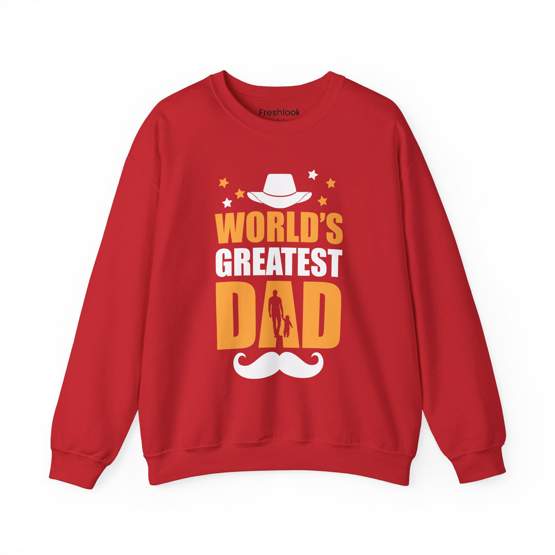 Dad’s Sweatshirt – World's Greatest Dad Design