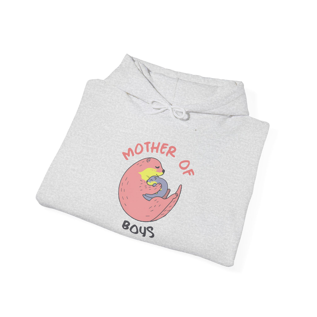 Mom's Unisex Hooded Sweatshirt – Mother of Boys Design