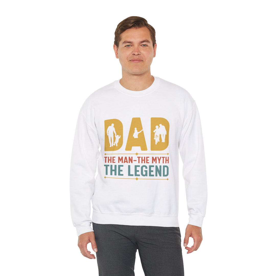 Dad’s Sweatshirt – Dad The Man The Myth The Legend Design