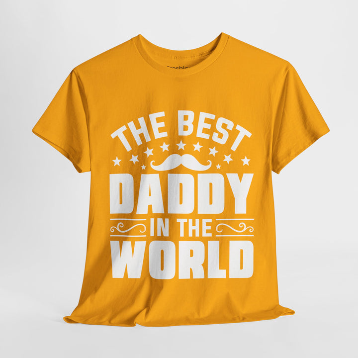 Dad's T-Shirt - The Best Daddy In The World Design