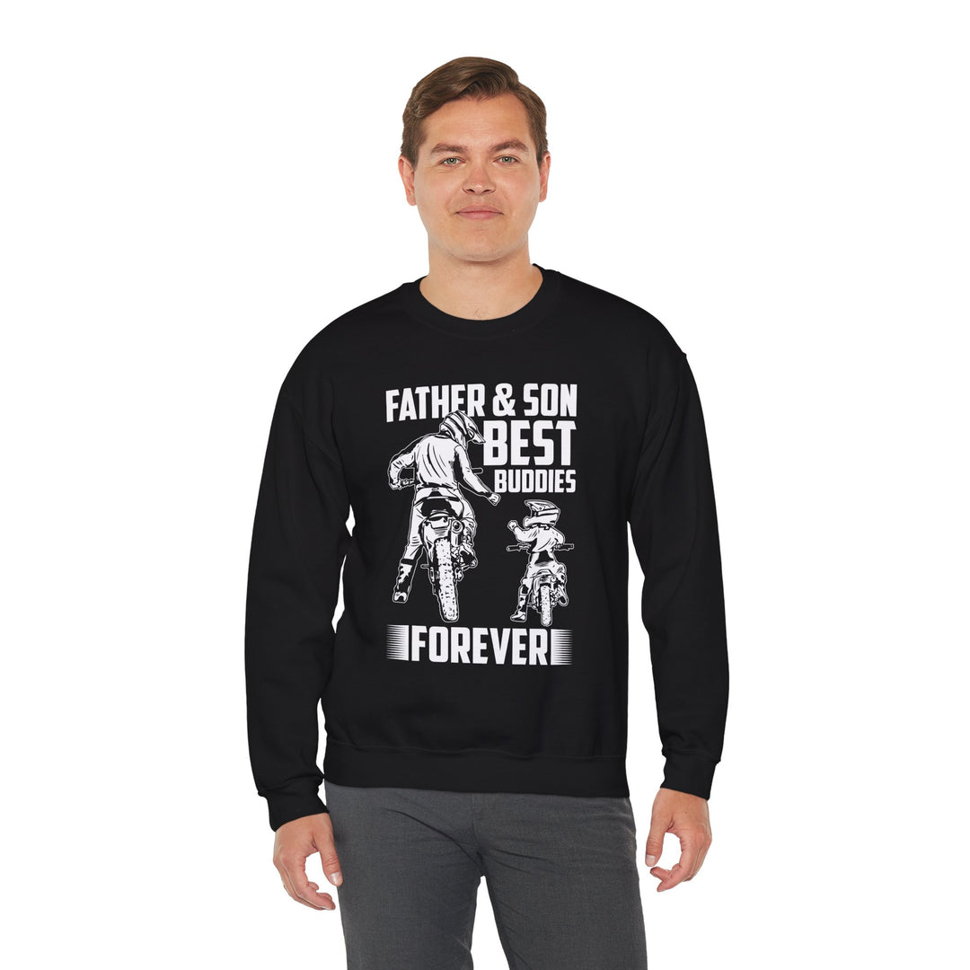 Dad’s Sweatshirt – Father & Son Best Buddies Forever Design