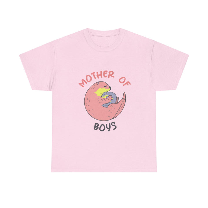 Mom's T-Shirt - Mother of Boys Design