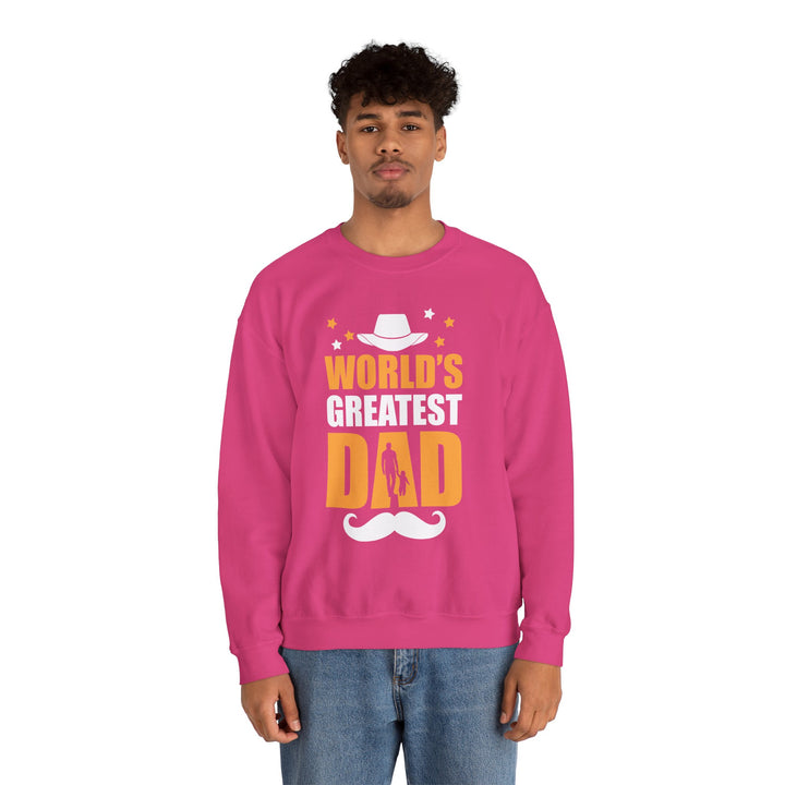 Dad’s Sweatshirt – World's Greatest Dad Design