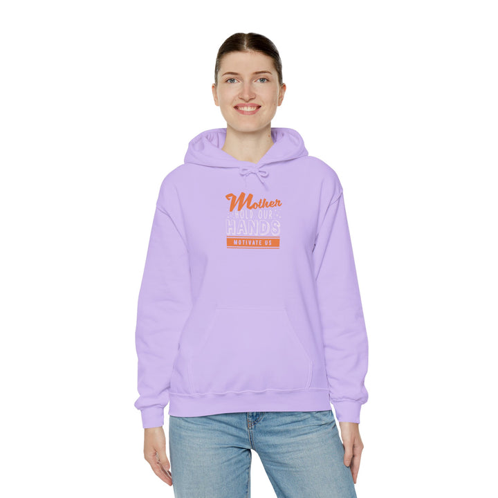 Mom's Hooded Sweatshirt – Mother Hold Our Hands - Motivate Us Design