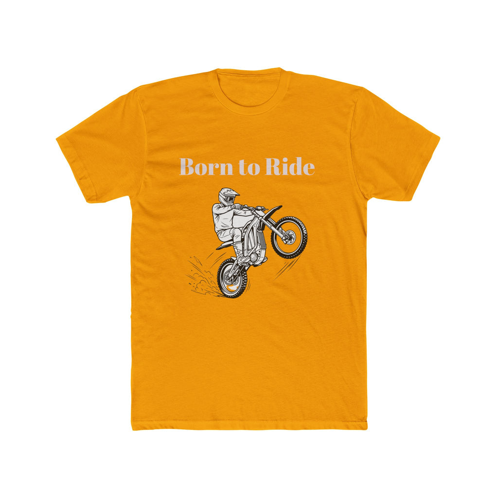 Born to Ride Dirt Bike Tee | Motocross Rider Graphic T-Shirt