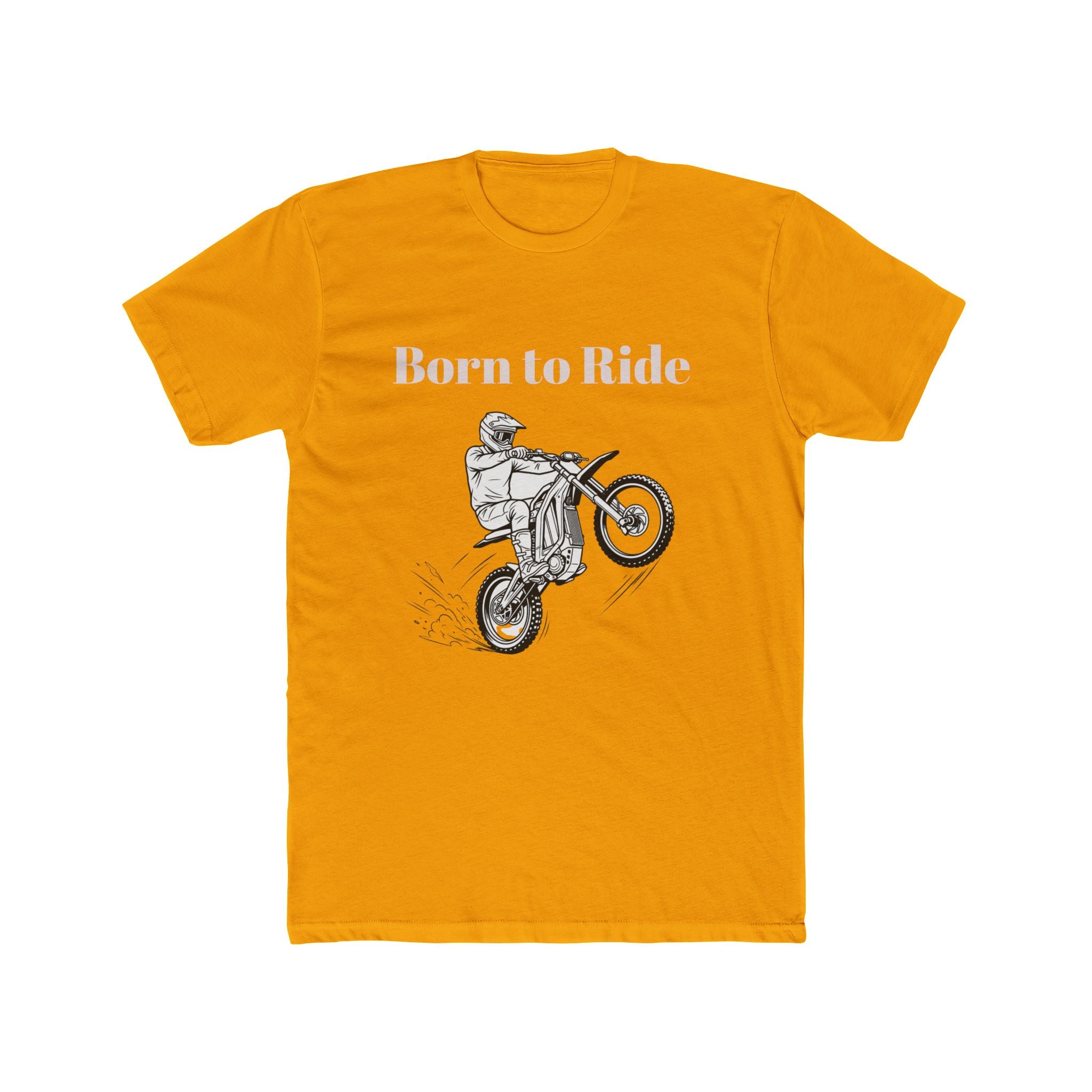 Born to Ride Dirt Bike Tee | Motocross Rider Graphic T-Shirt
