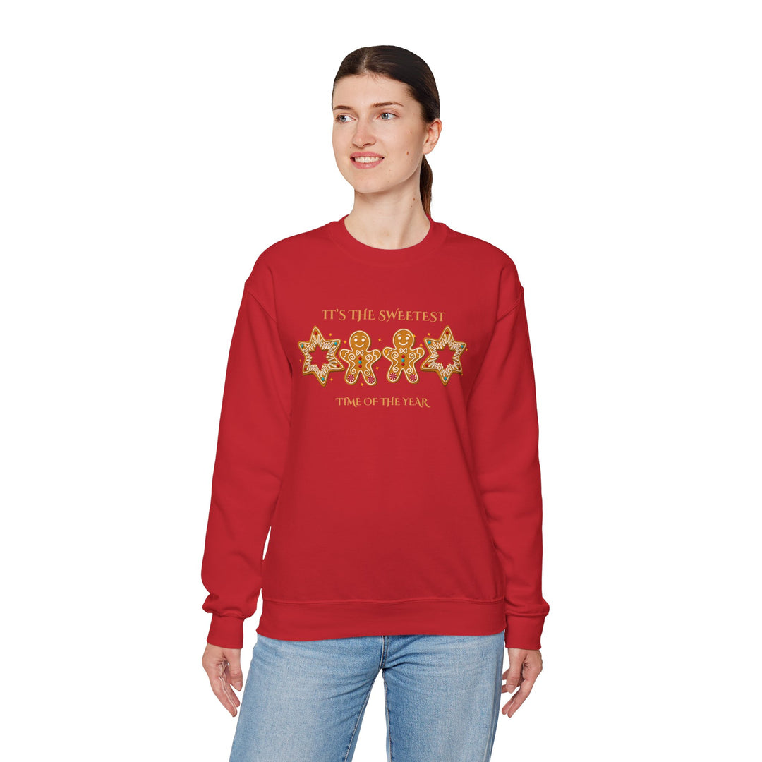 Sweatshirt - "It's the Sweetest Time of the Year" Gingerbread Holiday Crewneck