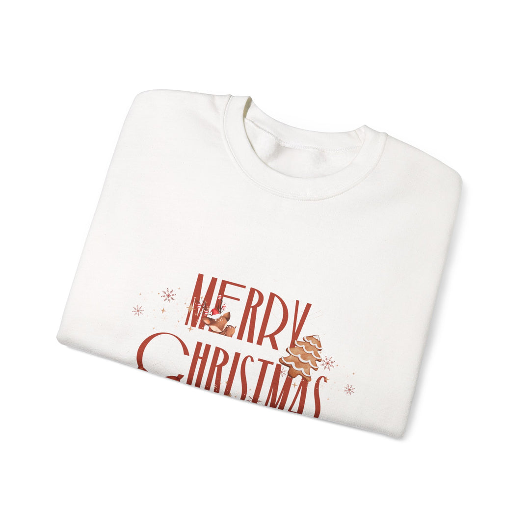 Merry Christmas Crewneck Sweatshirt – Vintage Holiday Graphic
