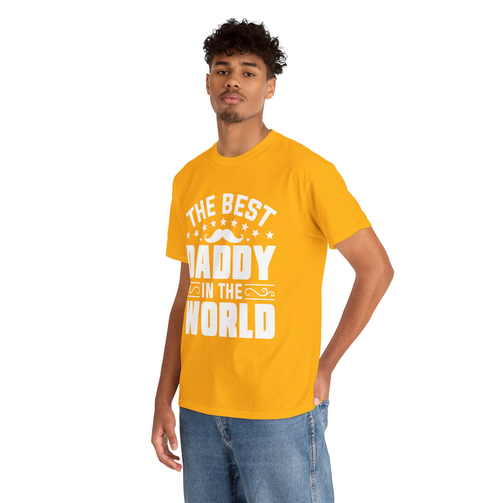 Dad's T-Shirt - The Best Daddy In The World Design