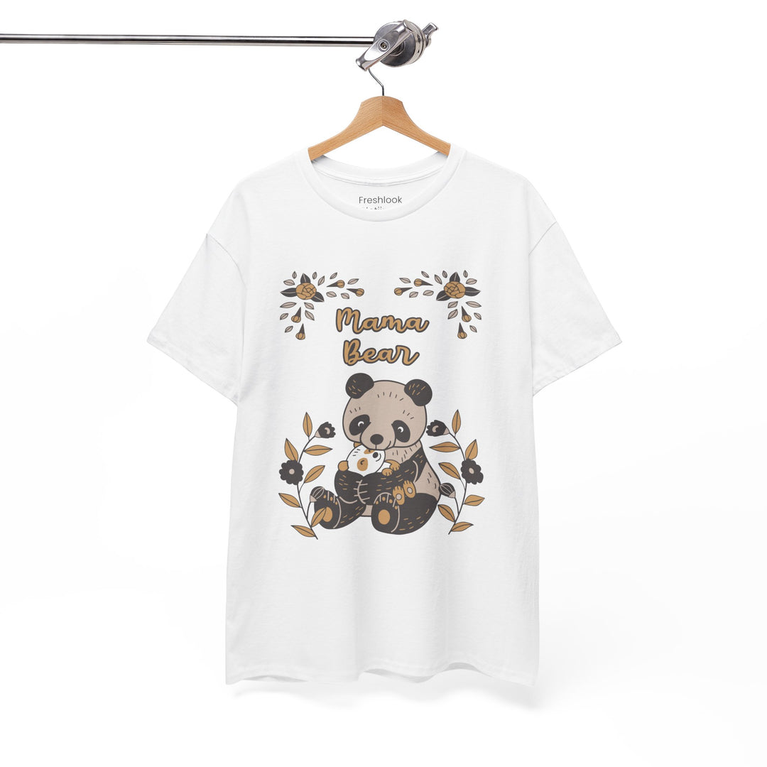 Mom's T-Shirt - Mama Bear - Cute Panda Design for Moms Design