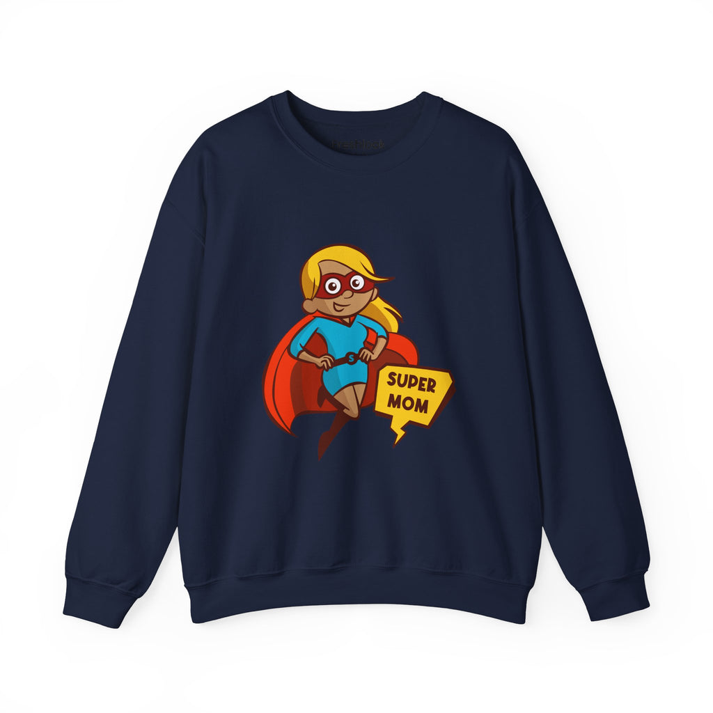 Mom Sweatshirt - Super Mom Design