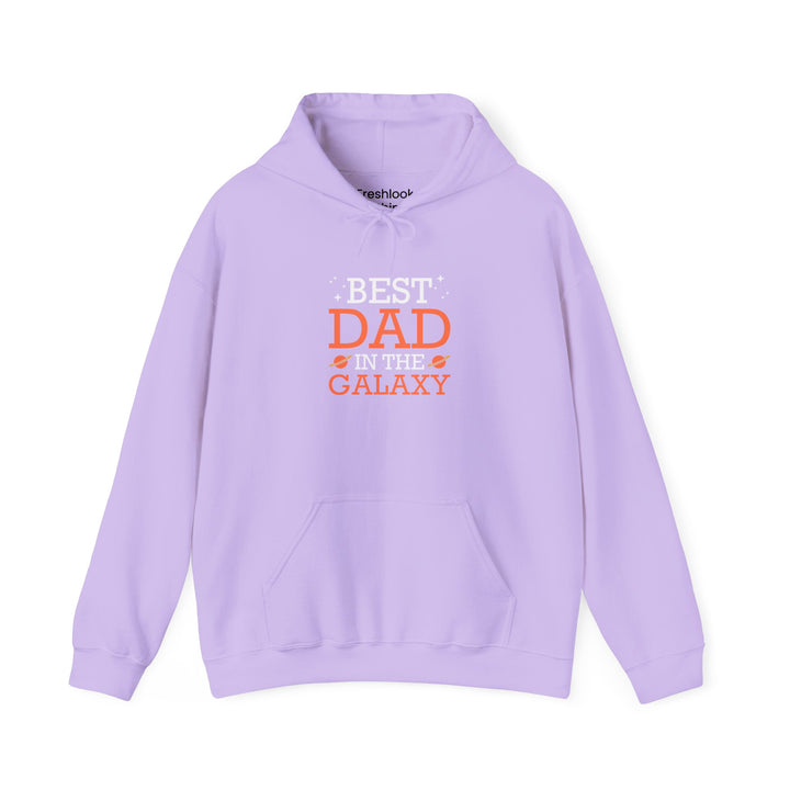 Dad’s Hooded Sweatshirt – Best Dad in the Galaxy Design