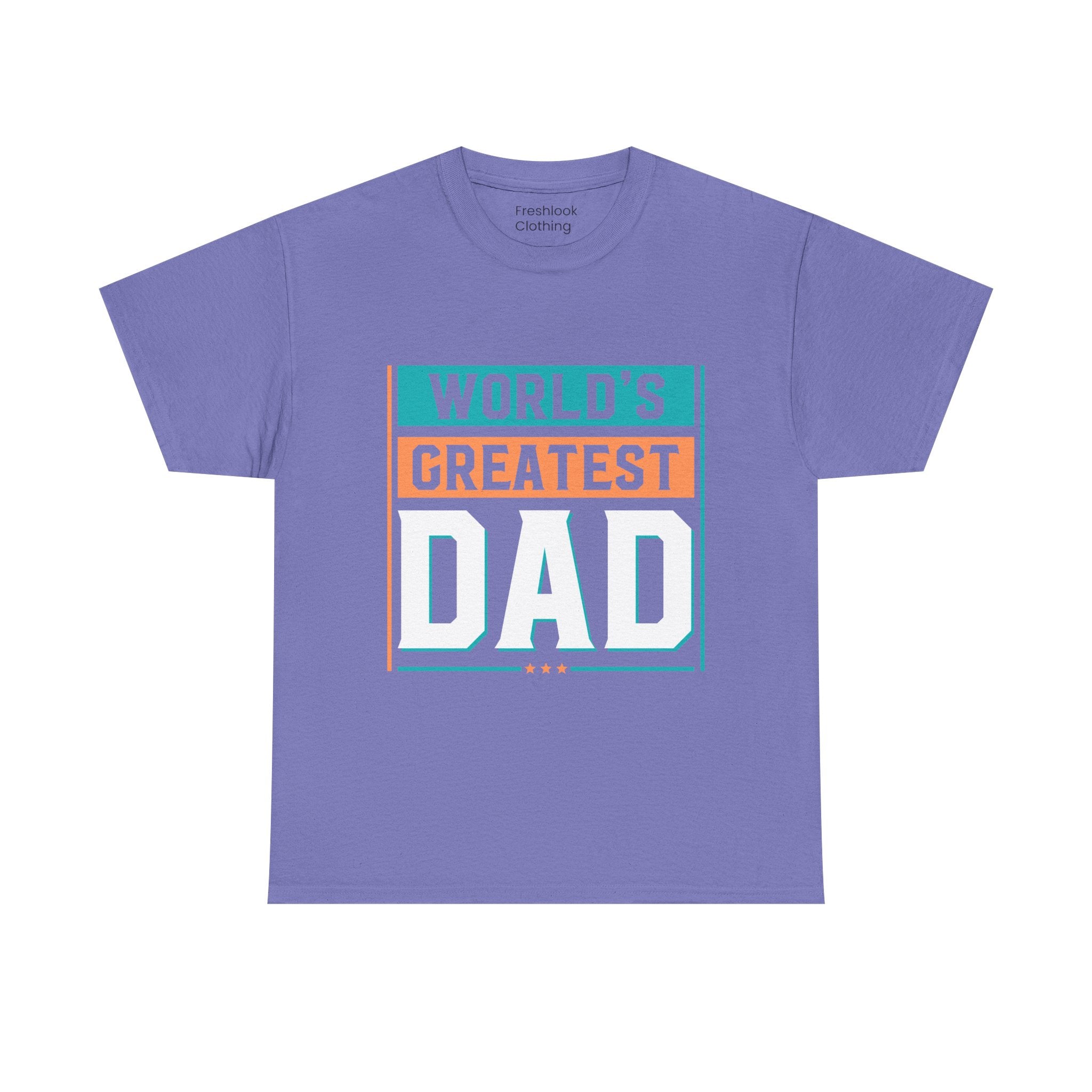 Dad's T-Shirt - World's Greatest Dad Design