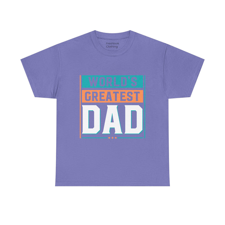 Dad's T-Shirt - World's Greatest Dad Design