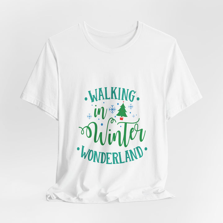 Walking in Winter Wonderland, Christmas T-shirt, Holiday tees, Family Christmas Shirts