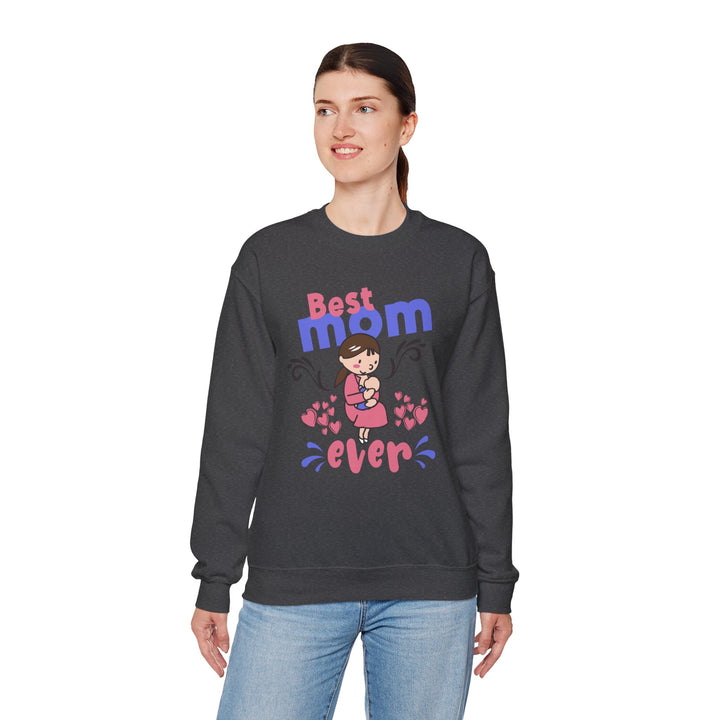 Mom's Sweatshirt - Best Mom Ever Design