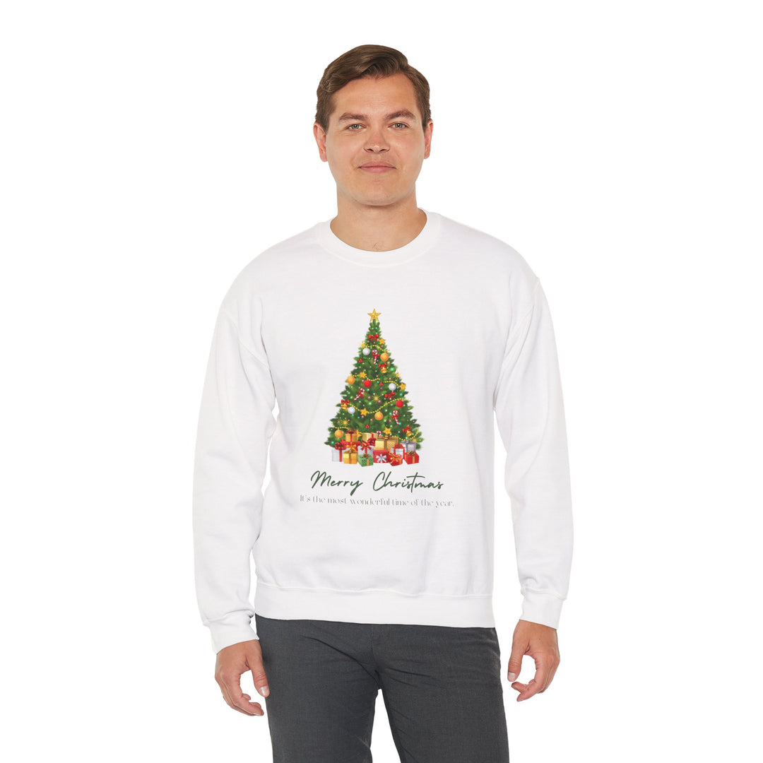 Christmas Tree Sweatshirt — Merry Christmas Holiday Crewneck