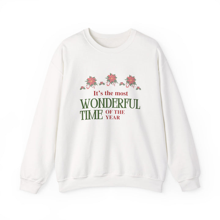 Sweatshirt — "It's the Most Wonderful Time of the Year" Holiday Crewneck