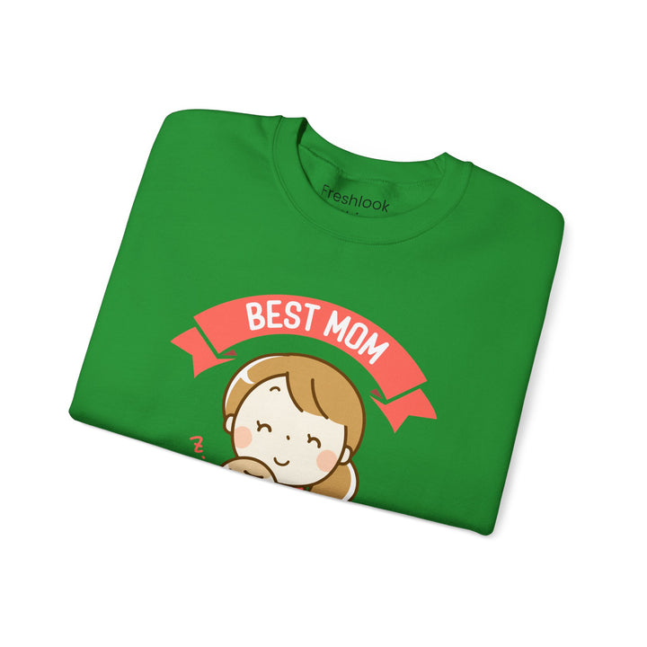 Mom's Sweatshirt - Best Mom in the World Design