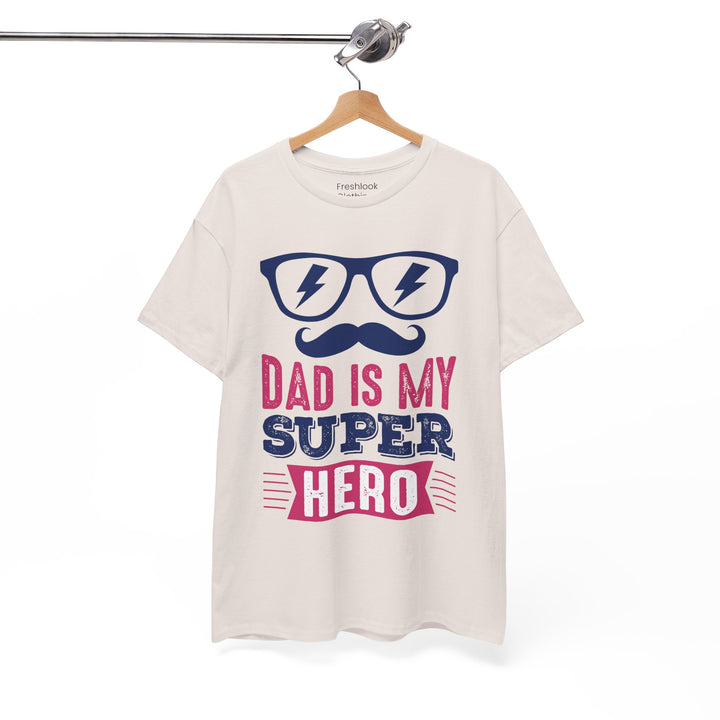 Dad's T-Shirt - Dad Is My Superhero Design