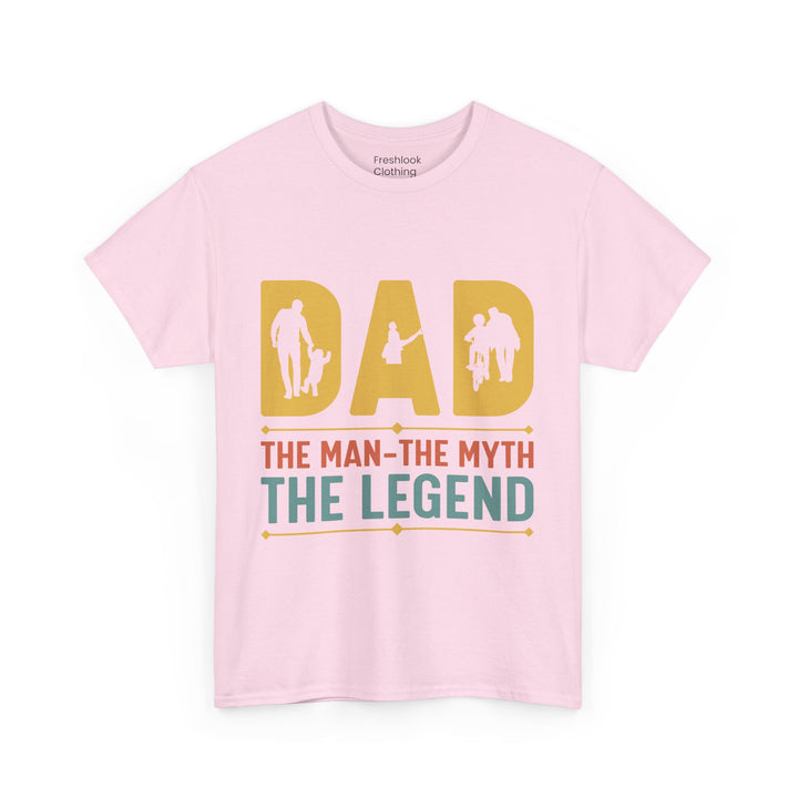 Dad's T-Shirt - Dad The Man The Myth The Legend Design