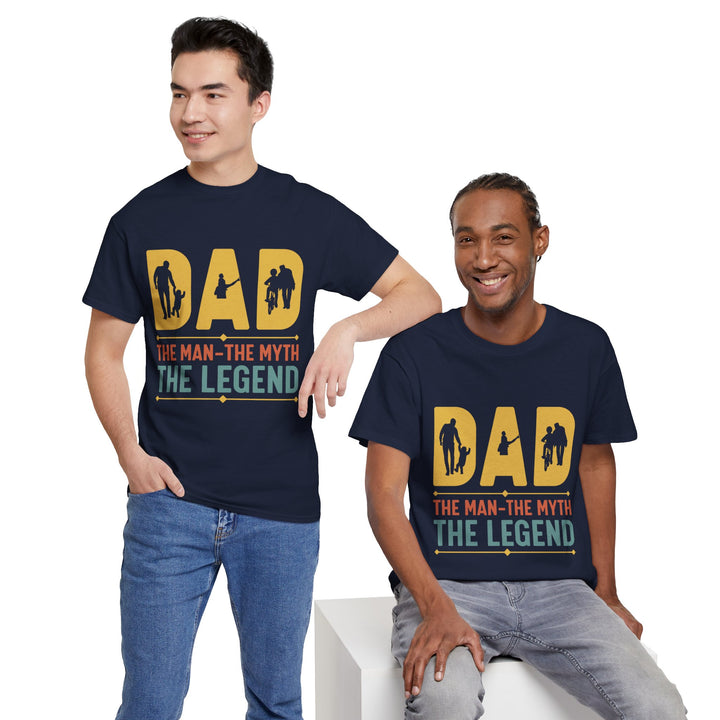 Dad's T-Shirt - Dad The Man The Myth The Legend Design