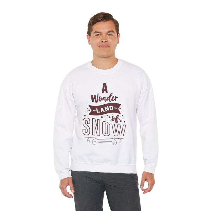 A Wonder Land of Snow Unisex Sweatshirt