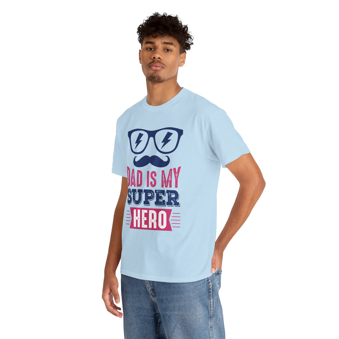 Dad's T-Shirt - Dad Is My Superhero Design