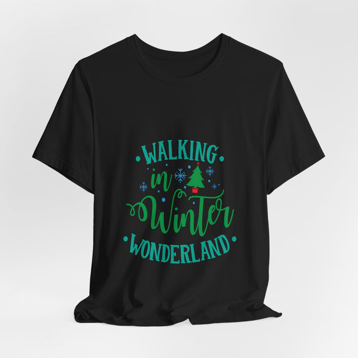 Walking in Winter Wonderland, Christmas T-shirt, Holiday tees, Family Christmas Shirts